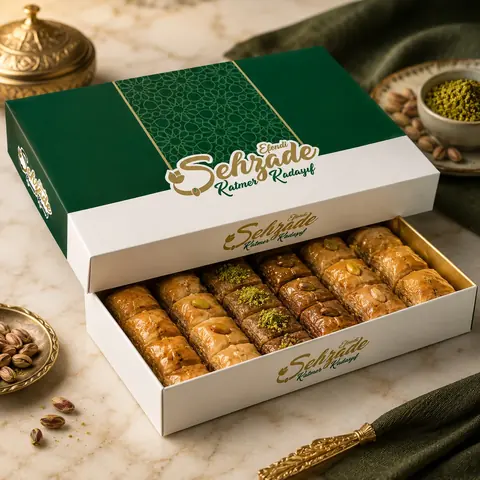Baklava kutusu tasarımı