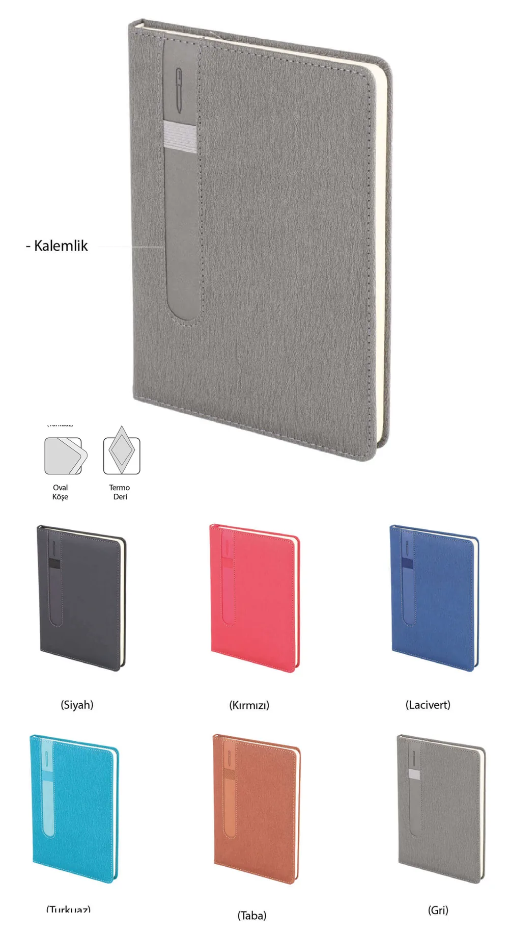 ATM 202 Defter Termo Deri (15 × 21 cm)