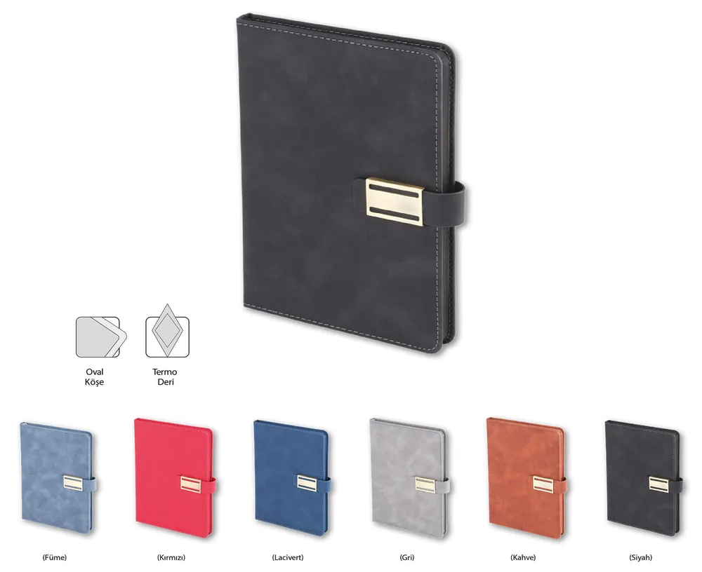 ATM 208 Defter Termo Deri (15 × 21 cm)