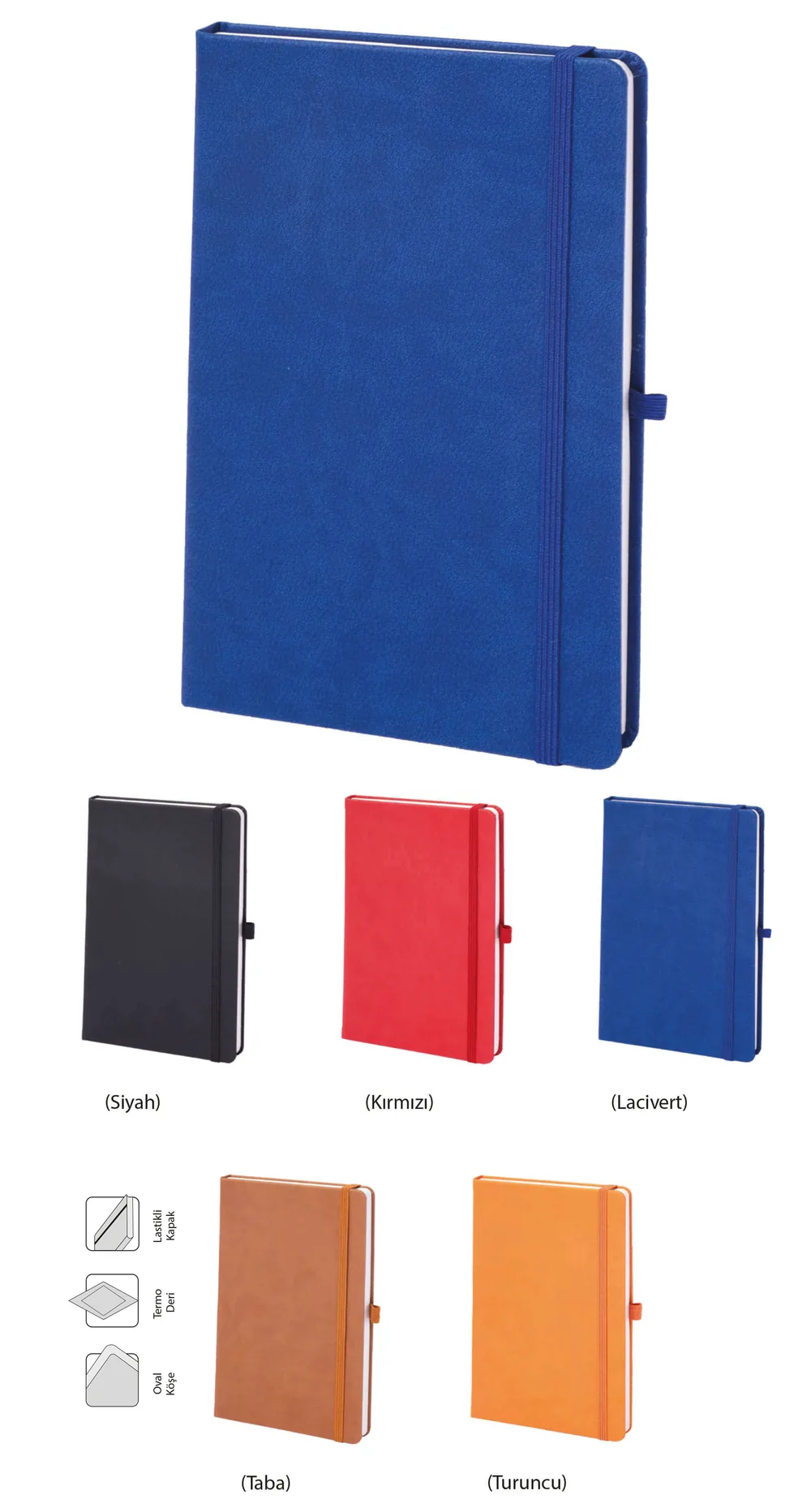ATM 215 Defter Termo Deri (13 × 21 cm)