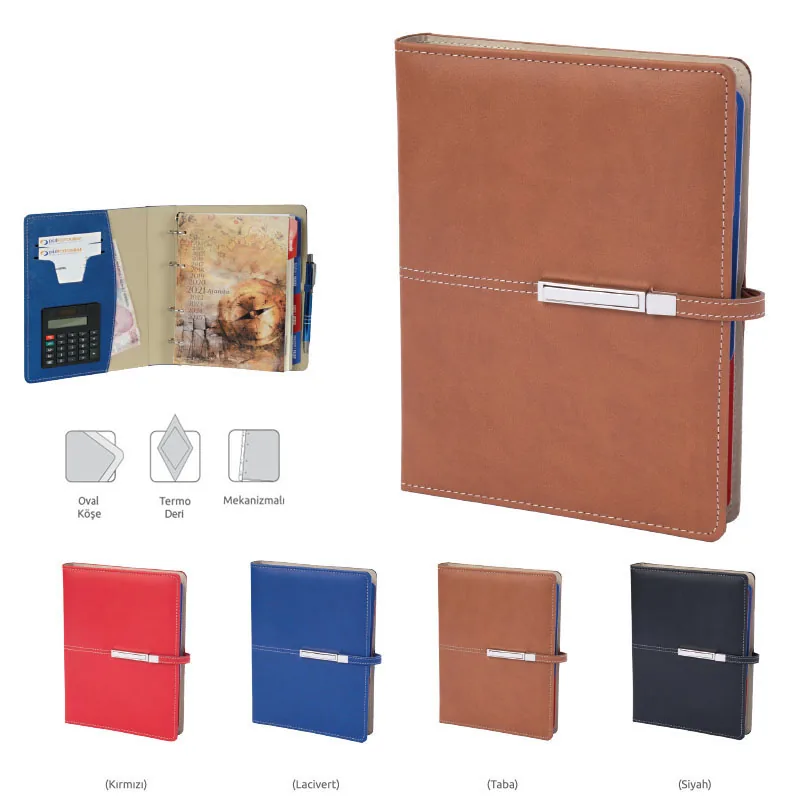 ATM 134 Organizer Ajanda Termo Deri (17 × 23 cm)